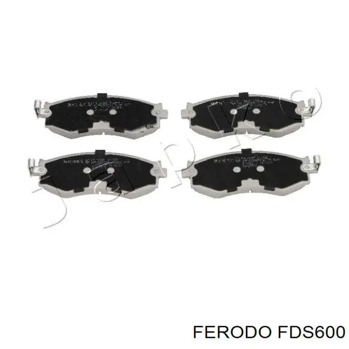 FDS600 Ferodo колодки гальмівні передні, дискові