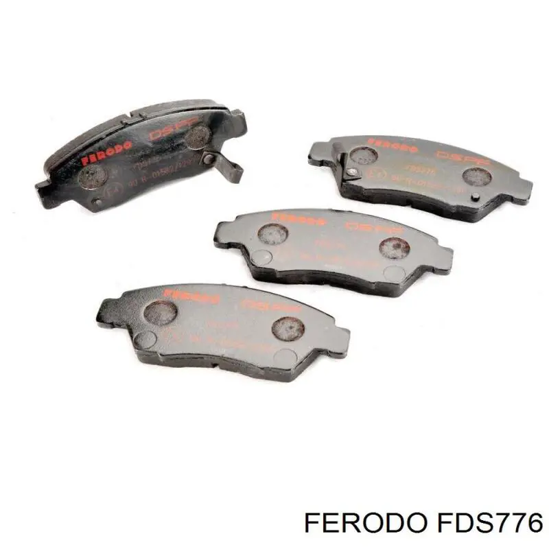 FDS776 Ferodo колодки гальмівні передні, дискові