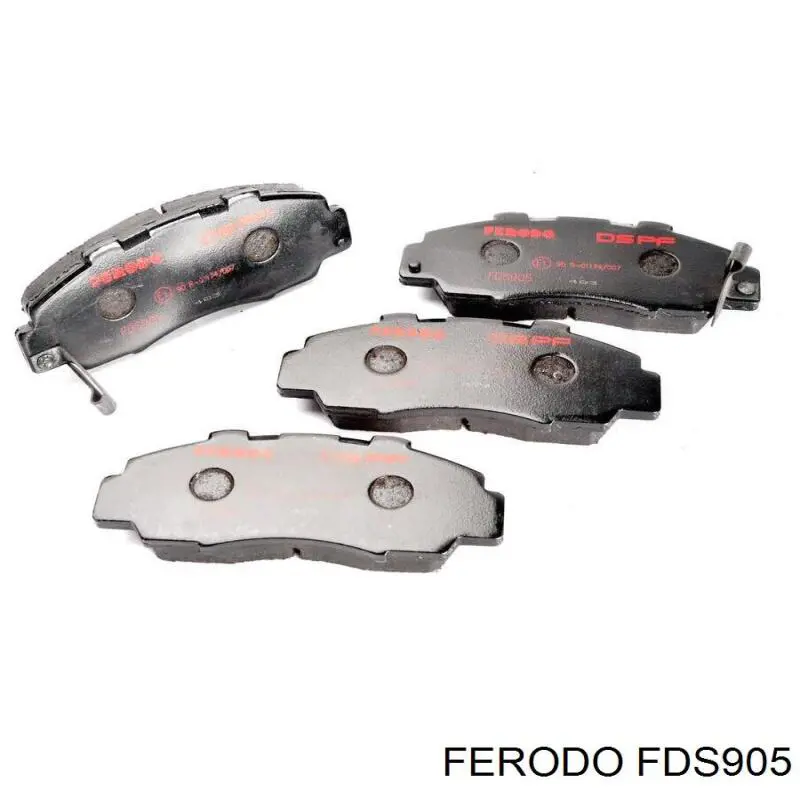 FDS905 Ferodo колодки гальмівні передні, дискові
