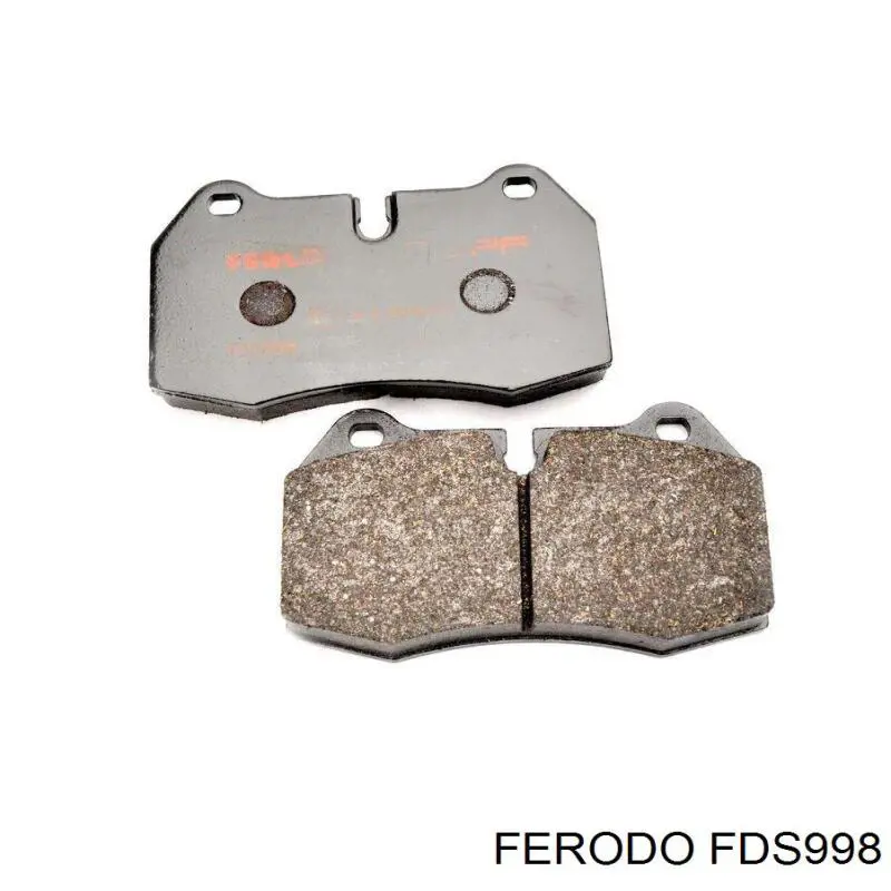 FDS998 Ferodo колодки гальмівні передні, дискові