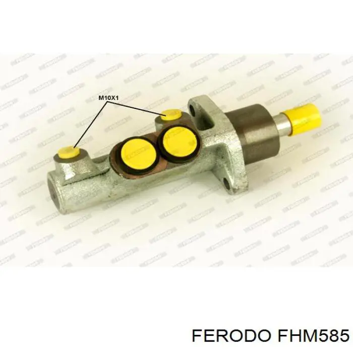 Циліндр головний гальма (Гідротормоз) Ferodo FHM585 ціна, від 28.27 USD