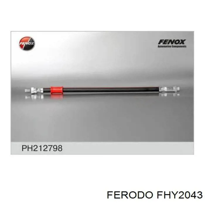 Купити FHY2043 Ferodo Гальмівні шланги передні