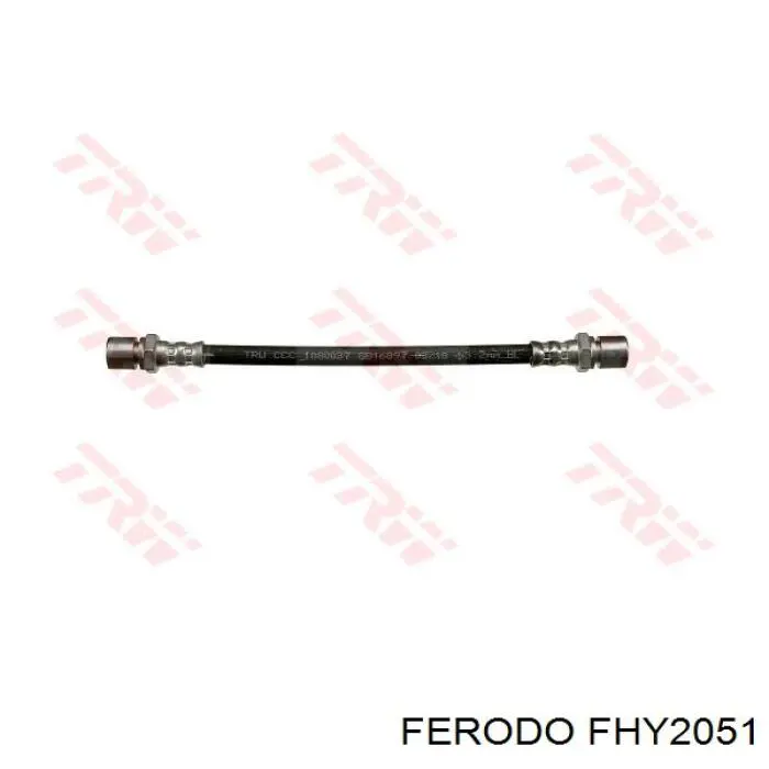 FHY2051 Ferodo шланг гальмівний задній