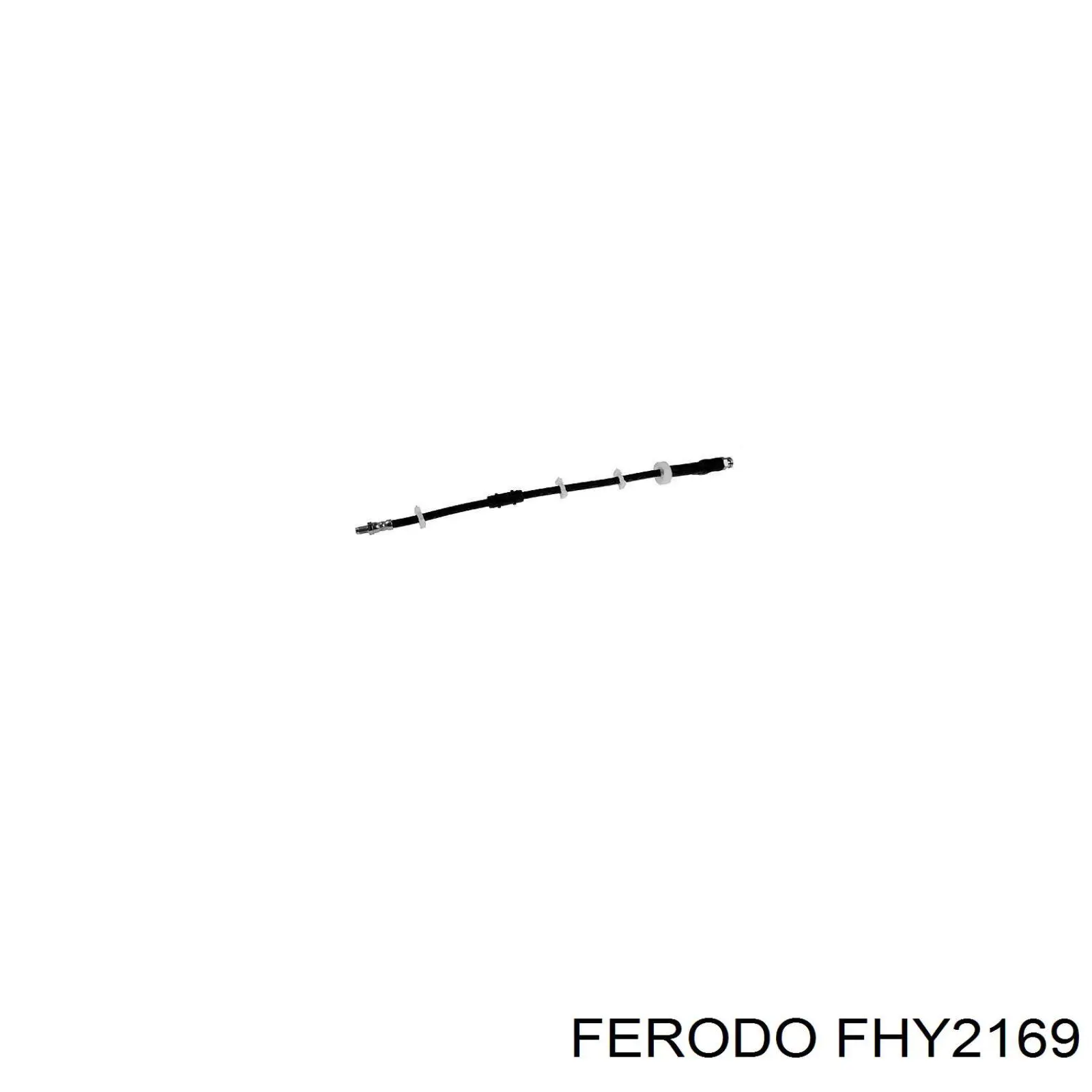 FHY2169 Ferodo Гнучка гальмівна трубка передня