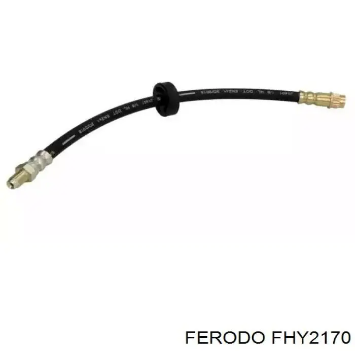 Гнучка гальмівна трубка задня Ferodo FHY2170