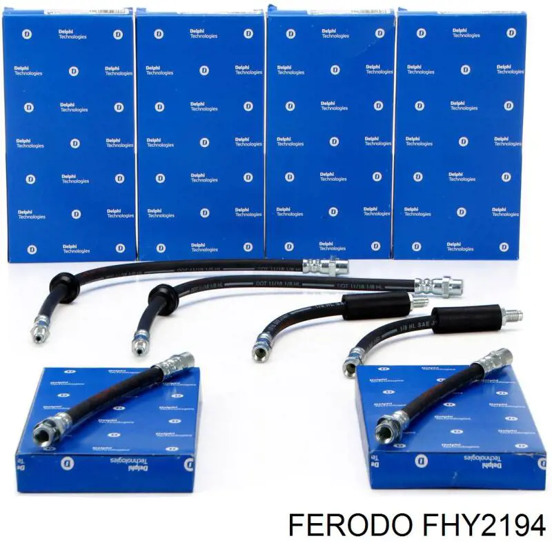 Шланг гальмівний задній FHY2194 Ferodo
