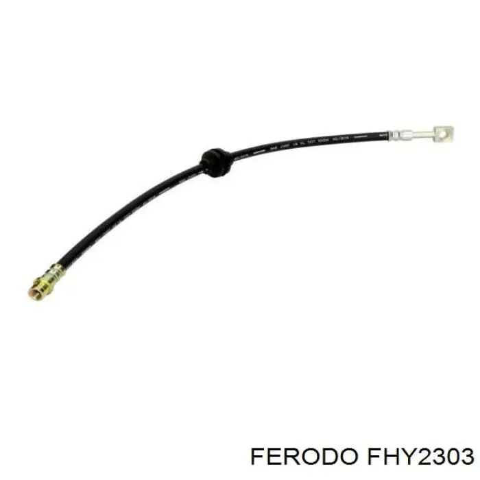 Купити A1634202448 Mercedes Шланг гальмівний передній, лівий