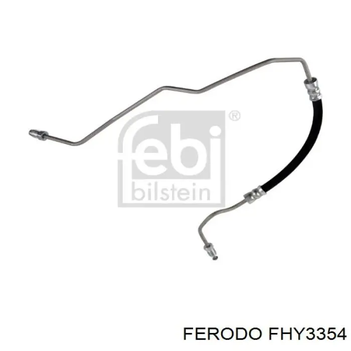 Шланг гальмівний задній, лівий Ferodo FHY3354 ціна, від 17.03 USD