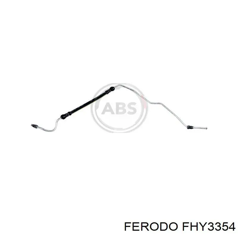 FHY3354 Ferodo шланг гальмівний задній, лівий