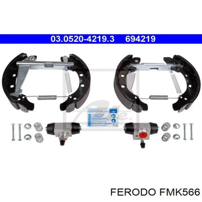 Купити OPBSK00003 Optimal Колодки гальмові задні, барабанні