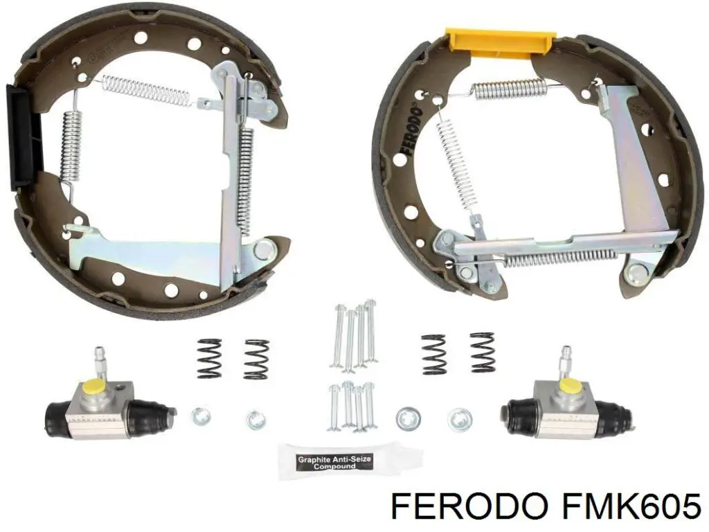 Колодки гальмові задні, барабанні FMK605 Ferodo