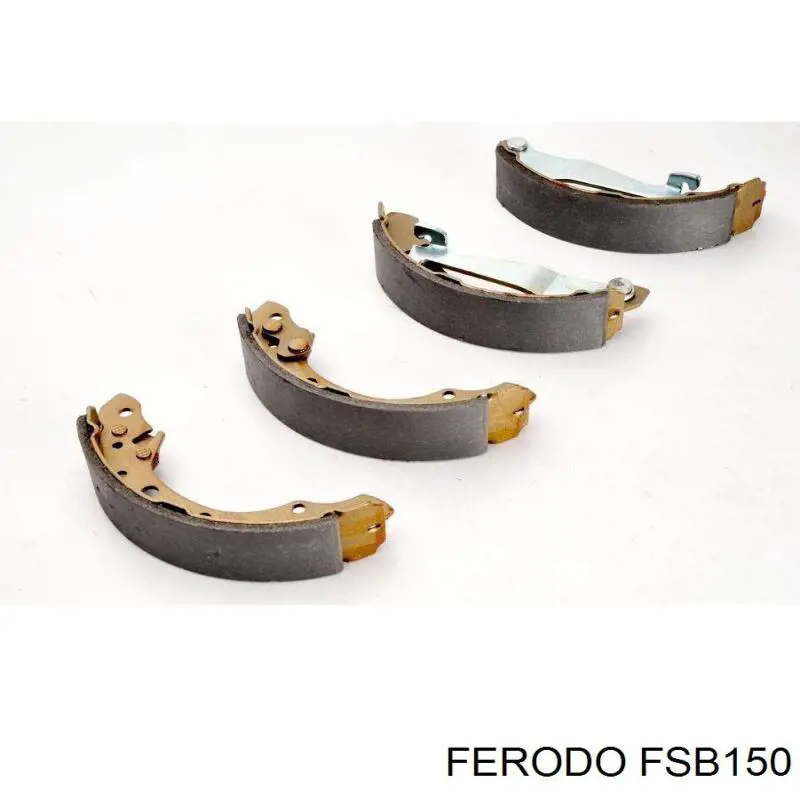 FSB150 Ferodo колодки гальмові задні, барабанні
