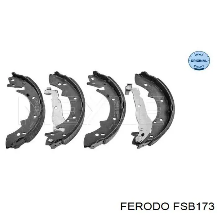 Колодки гальмові задні, барабанні Ferodo FSB173 ціна, від 18.76 USD