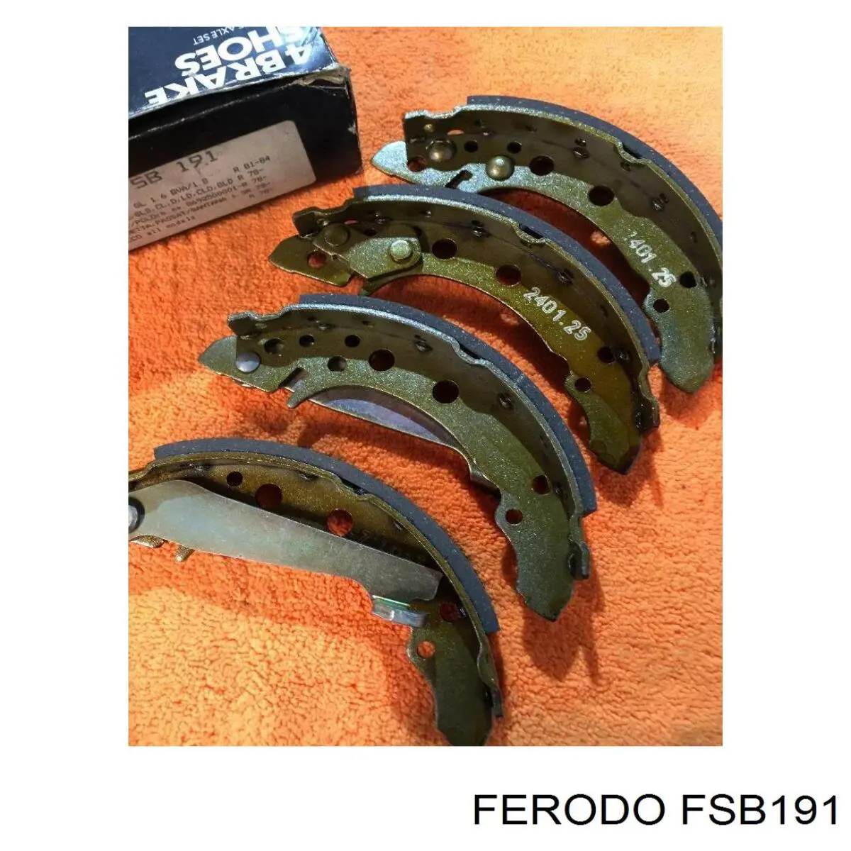 Купити FSB191 Ferodo Колодки гальмові задні, барабанні