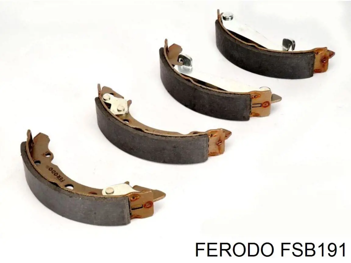 FSB191 Ferodo колодки гальмові задні, барабанні