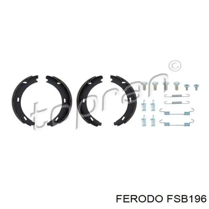 Колодки ручника FSB196 Ferodo