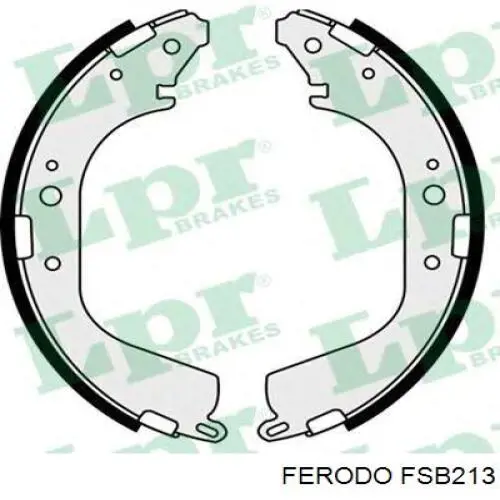 Колодки гальмові задні, барабанні FSB213 Ferodo