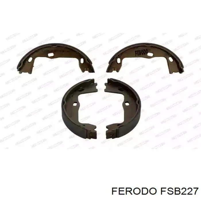 Колодки ручника / стоянкового гальма Ferodo FSB227 ціна, від 14.37 USD