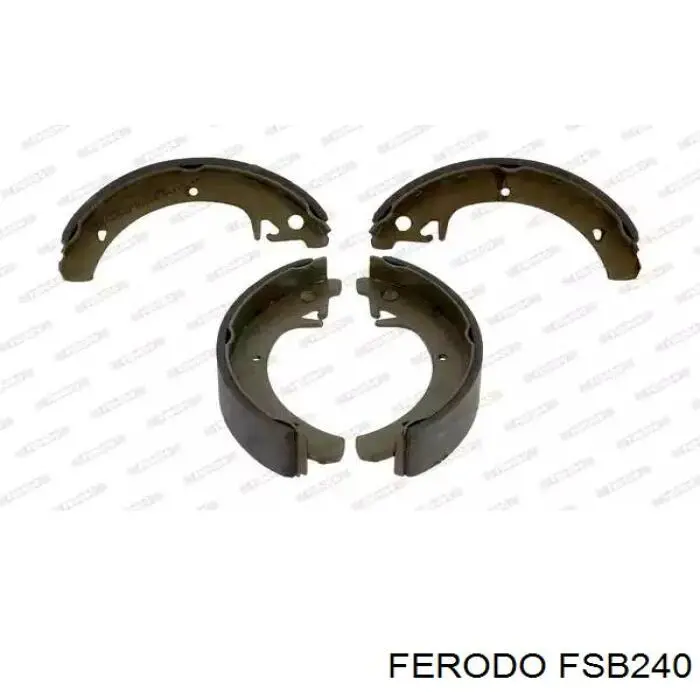 Колодки гальмові задні, барабанні Ferodo FSB240 ціна, від 16.55 USD