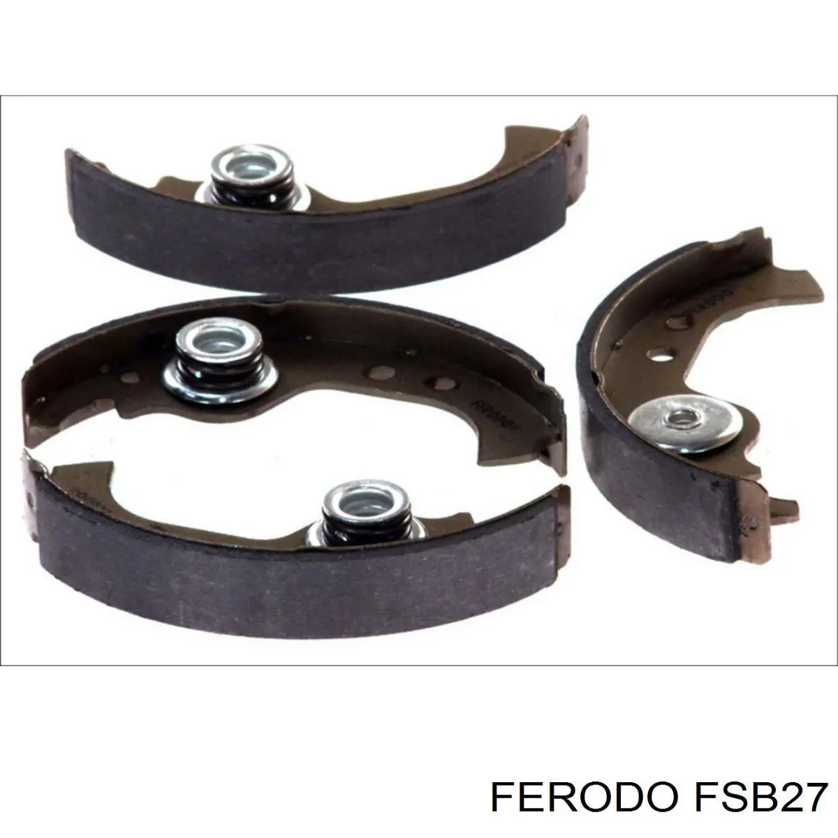 FSB27 Ferodo колодки гальмові задні, барабанні