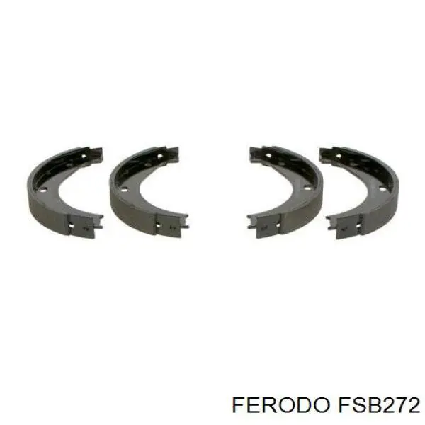 Колодки стоянкового гальма Ferodo FSB272