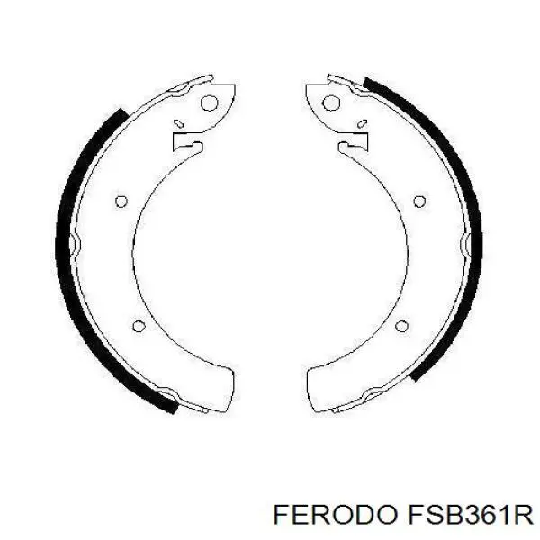 FSB361R Ferodo колодки гальмові задні, барабанні
