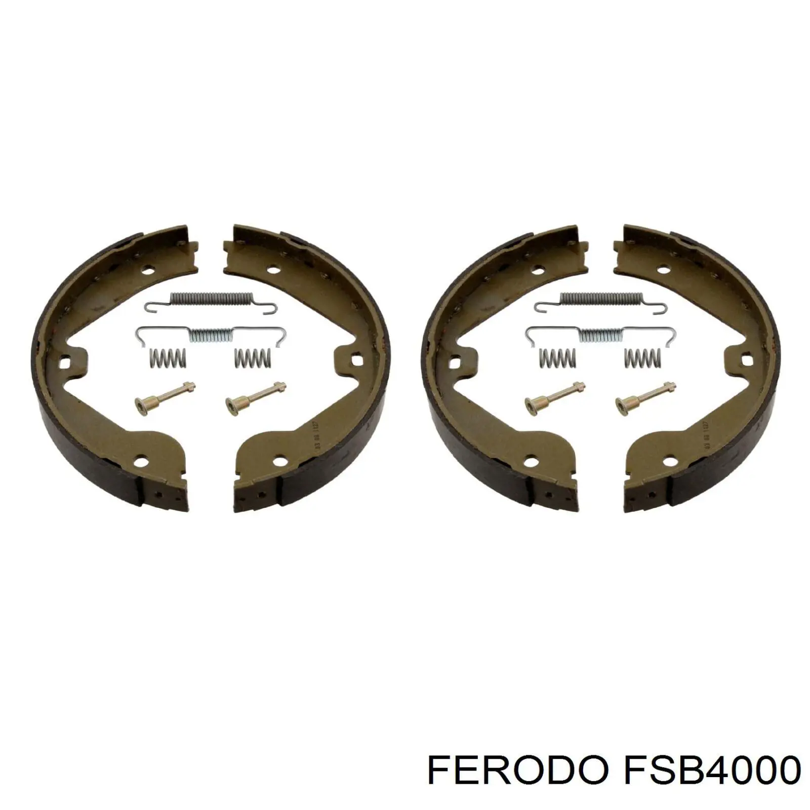 FSB4000 Ferodo Гальмівні колодки ручника