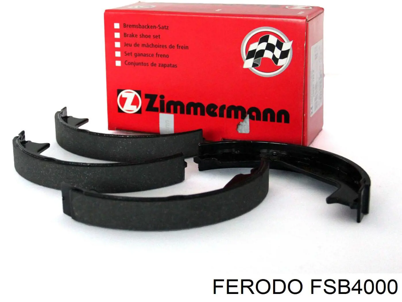 Колодки стоянкового гальма Ferodo FSB4000