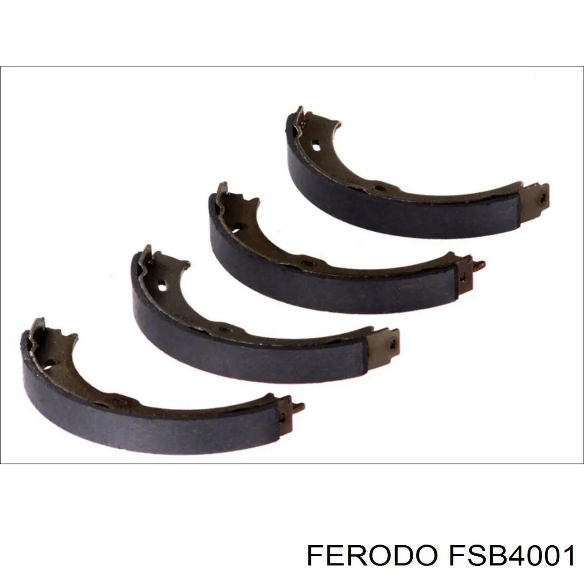 FSB4001 Ferodo колодки ручника/стоянкового гальма