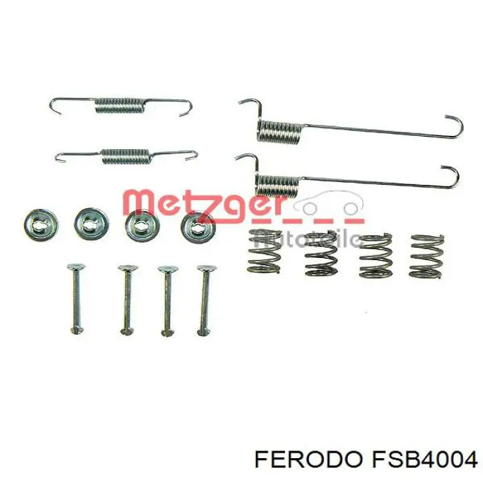Колодки ручника / стоянкового гальма Ferodo FSB4004 ціна, від 28.27 USD