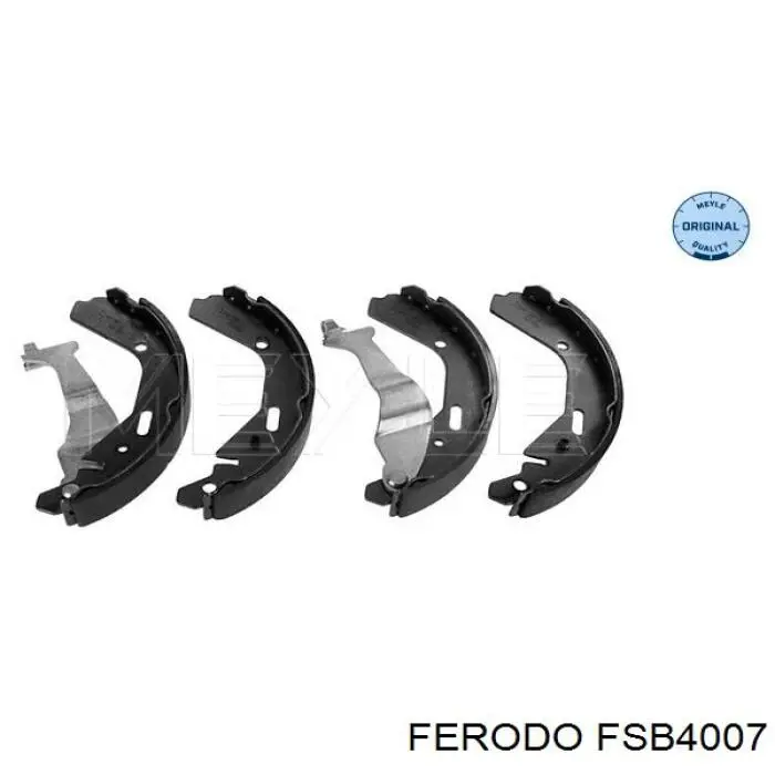 FSB4007 Ferodo колодки гальмові задні, барабанні
