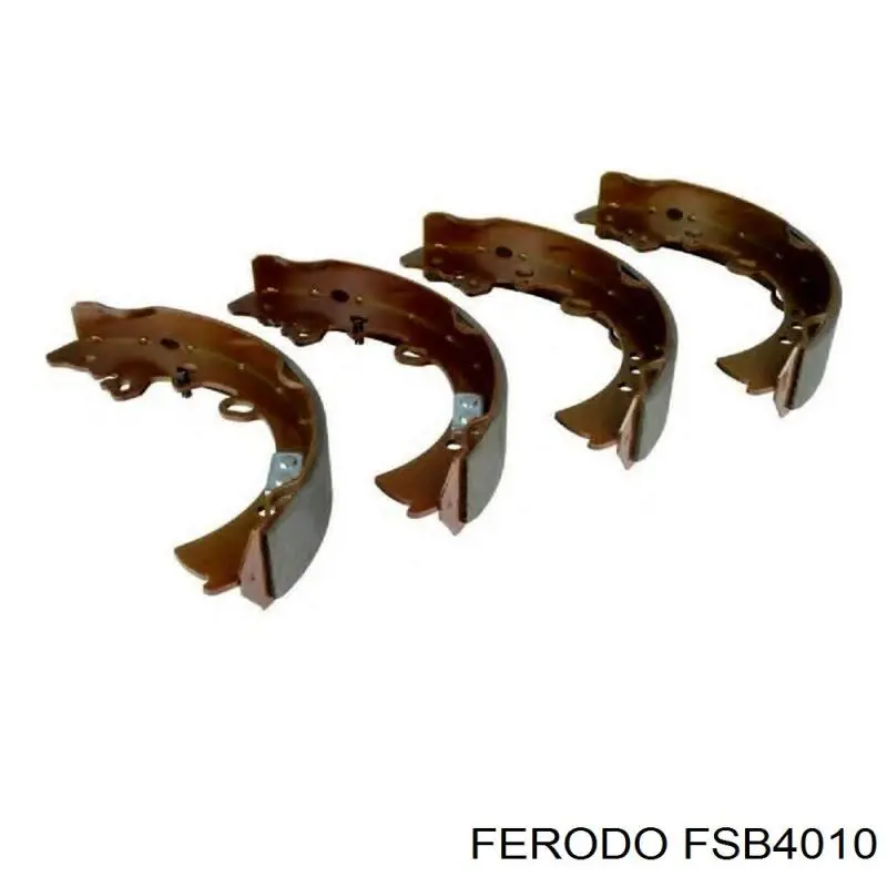 Колодки гальмові задні, барабанні FSB4010 Ferodo