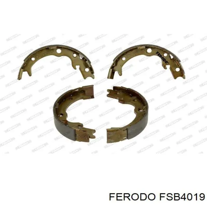 FSB4019 Ferodo колодки ручника/стоянкового гальма