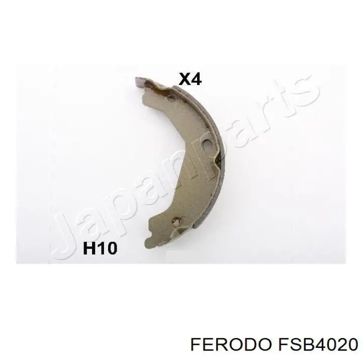 Колодки ручника FSB4020 Ferodo