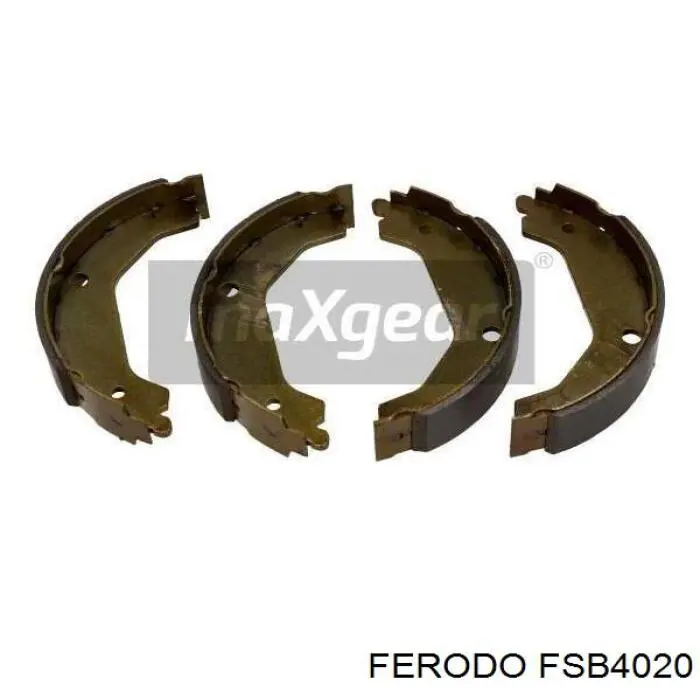 Колодки ручника / стоянкового гальма Ferodo FSB4020 ціна, від 34.01 USD