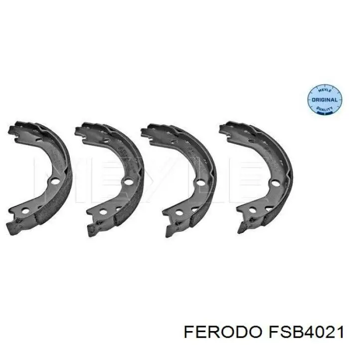 Колодки ручника FSB4021 Ferodo