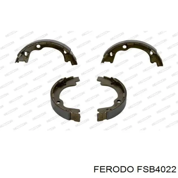 FSB4022 Ferodo колодки ручника/стоянкового гальма