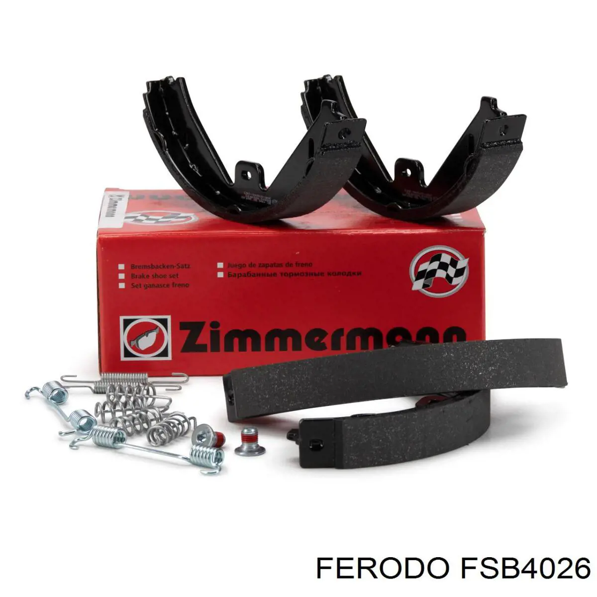 Колодки ручника / стоянкового гальма Ferodo FSB4026 ціна, від 34.16 USD