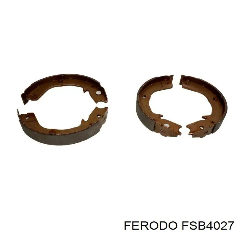 FSB4027 Ferodo колодки ручника/стоянкового гальма