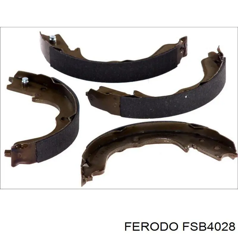 FSB4028 Ferodo колодки ручника/стоянкового гальма