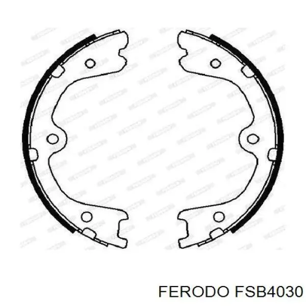 Колодки ручника/стоянкового гальма FSB4030 Ferodo