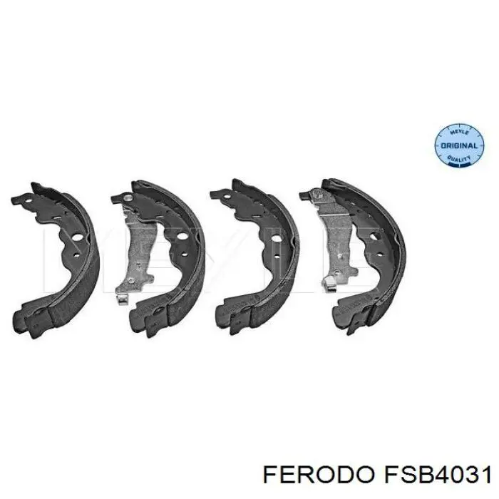 FSB4031 Ferodo колодки гальмові задні, барабанні