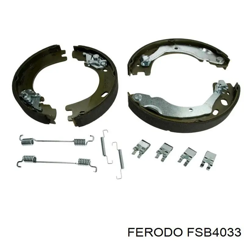 Купити FSB4033 Ferodo Гальмівні колодки гальма стоянки