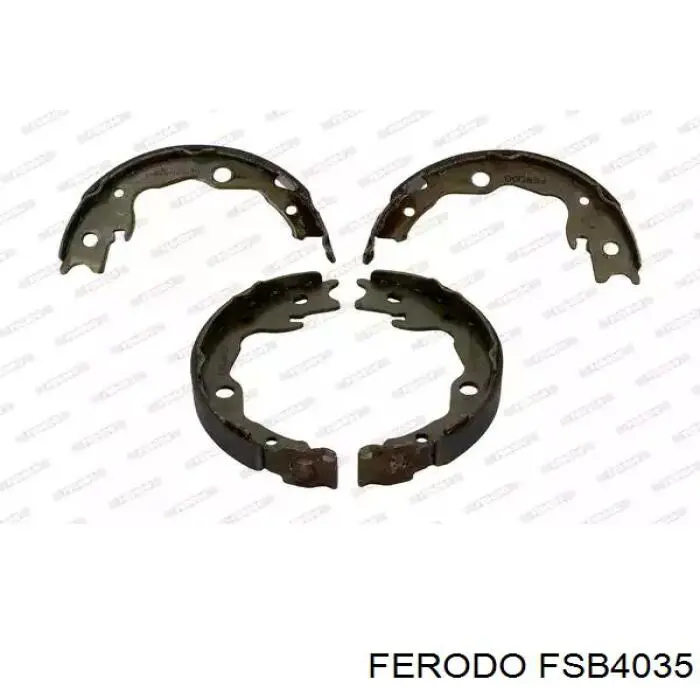 FSB4035 Ferodo Колодки ручника/ стояночного тормоза