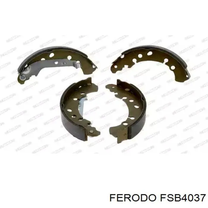 Колодки гальмові задні, барабанні Ferodo FSB4037 ціна, від 29.25 USD