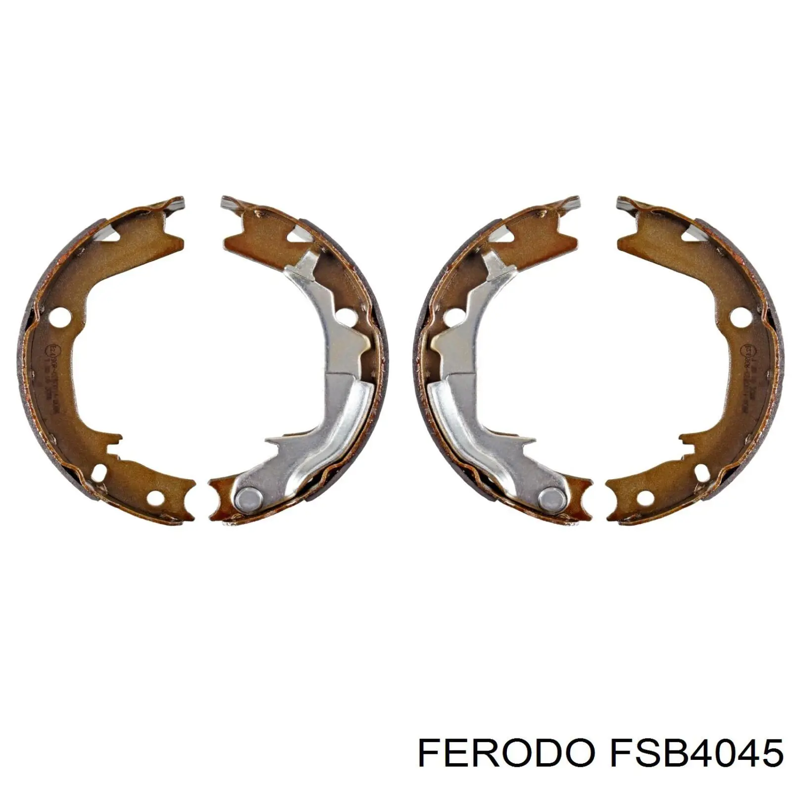 Колодки ручника / стоянкового гальма Ferodo FSB4045 ціна, від 29.37 USD
