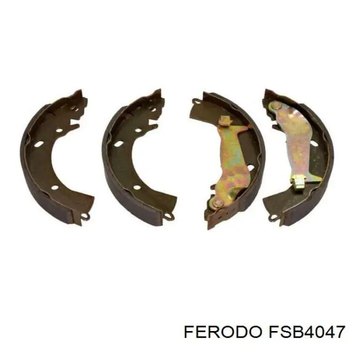 Колодки гальмові задні, барабанні FSB4047 Ferodo