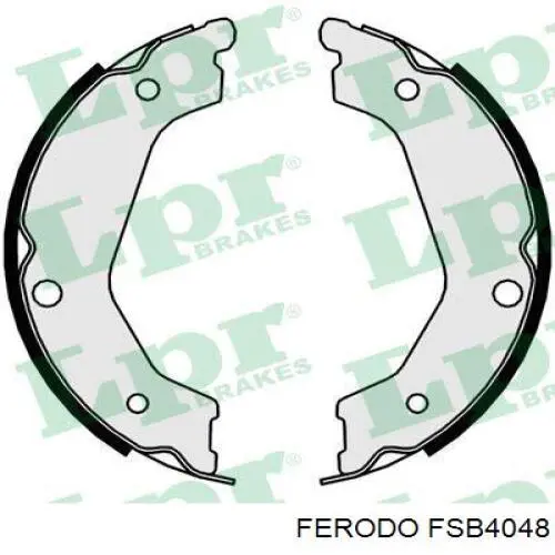 Колодки ручника/стоянкового гальма FSB4048 Ferodo