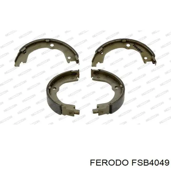 FSB4049 Ferodo колодки ручника/стоянкового гальма