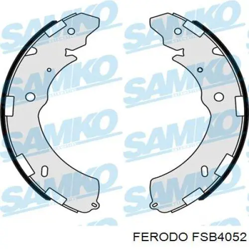 Колодки гальмові задні, барабанні Ferodo FSB4052 ціна, від 42.70 USD